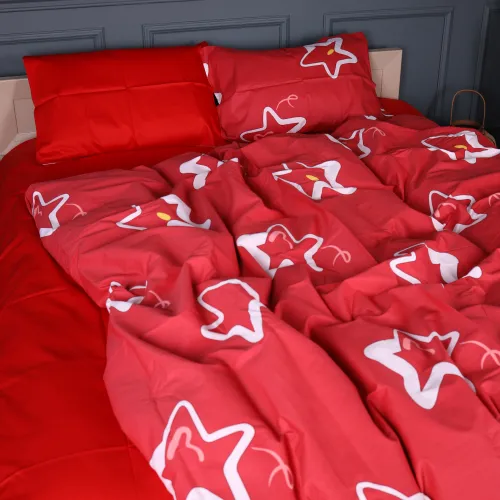 Пододеяльник Сатин 22-1465 Scarlet Star