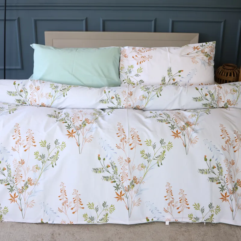 Комплект постільної білизни Ranforce Elite 17-0957 Botanical Meadow