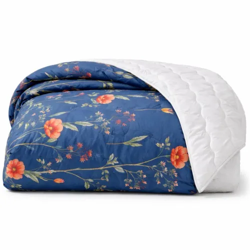 Одеяло антиаллергенное Зима №2895 Print Line 15-0275 Lamberto EcoSilk - 2