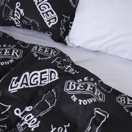 Комплект постельного белья Бязь TEENAGER 17-0510 Beer Bar blac - 2