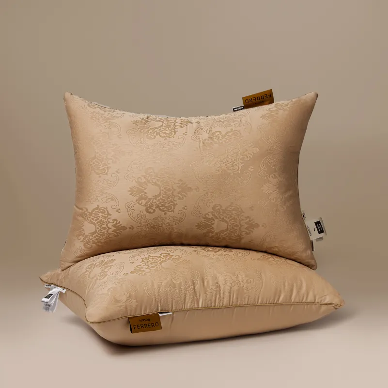 Подушка антиалергенная 15-36-4 Ferrero EcoSilk Gold (упругая) - 6