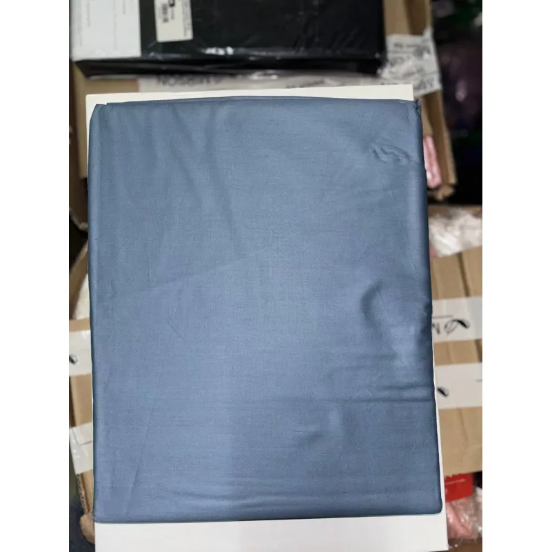 Простирадло на гумці Satin Premium 0843 Grey Blue УЦІНКА - 1
