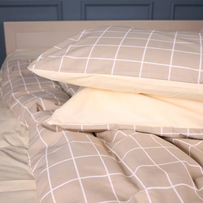 Наволочка Бязь 17-0937 Minimal Grid