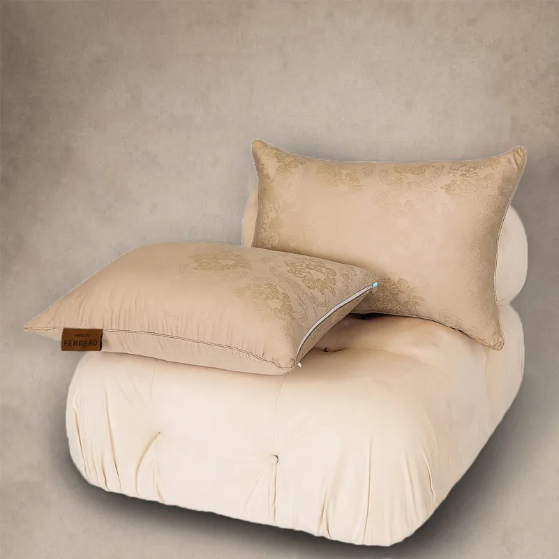 Подушка антиалергенная 15-36-5 Ferrero EcoSilk Gold (упругая) - 10