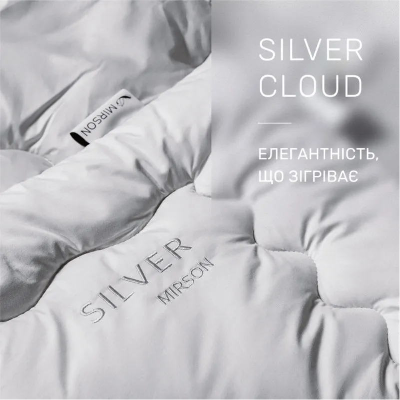 Ковдра бамбукова №1028-1 "Silver Cloud" BamBoo зима - 1