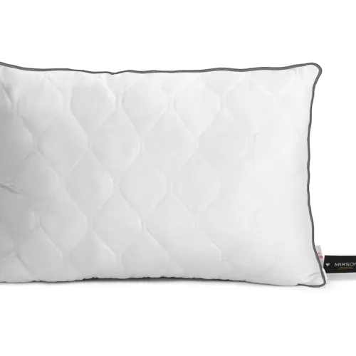 Подушка шовкова №0546-8 Eco Silver Silk Kapok (середня) мікросатин - 1