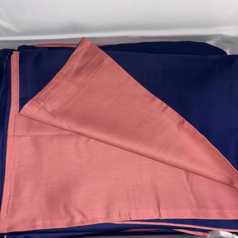 Комплект 160*220 (Сатин) Євро Satin Premium 0132+4052 Delphinium УЦІНКА  - 1
