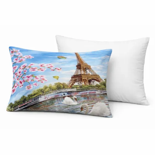 Подушка антиалергенная №3841 Print Line (Eco-Silk) 15-0384 San Sebastian (cередня)