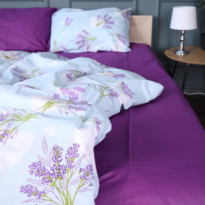 Комплект постельного белья Ranforce Elite TEENAGER 17-0130 Lavender sea - 2