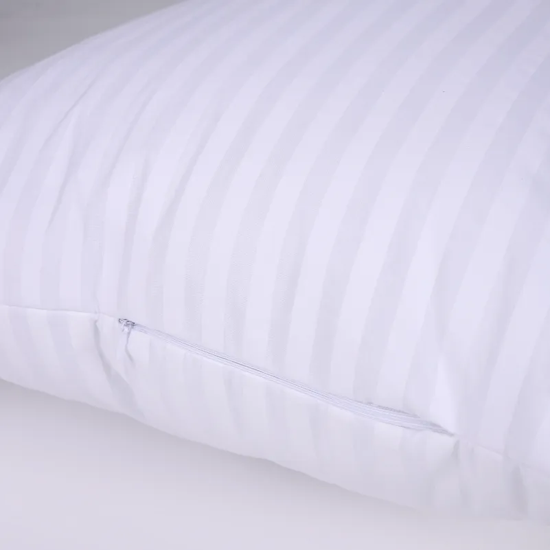 Набор подушек №0119-1 Сolor Fun Line 17-0605 Stripe White Eco-Soft (средние) - 4