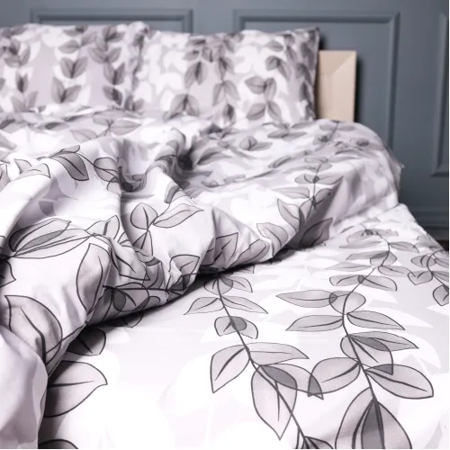 Комплект постельного белья Ranforce Elite TEENAGER 17-0695 Silver Foliage - 2