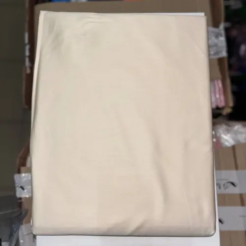 Простирадло на гумці Satin Premium 0840 Ivory УЦІНКА - 2