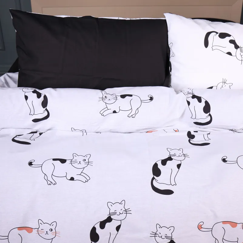 Наволочка Ranforce Elite 17-0936 Line Art Cats