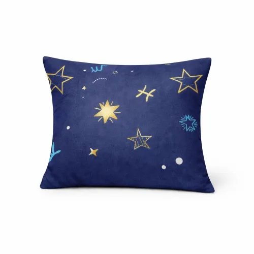 Подушка антиалергенна №3843 Print Line (Eco-Silk) (100% поліестер) 15-0228 Electrik (cередня) - 2