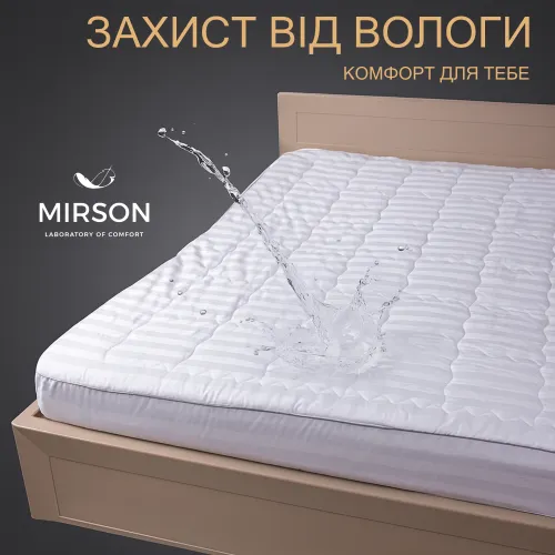 Наматрацник №318/3 Royal Pearl Тенсель (MODAL) Waterproof (водонепроникний на гумці по периметру) УЦІНКА