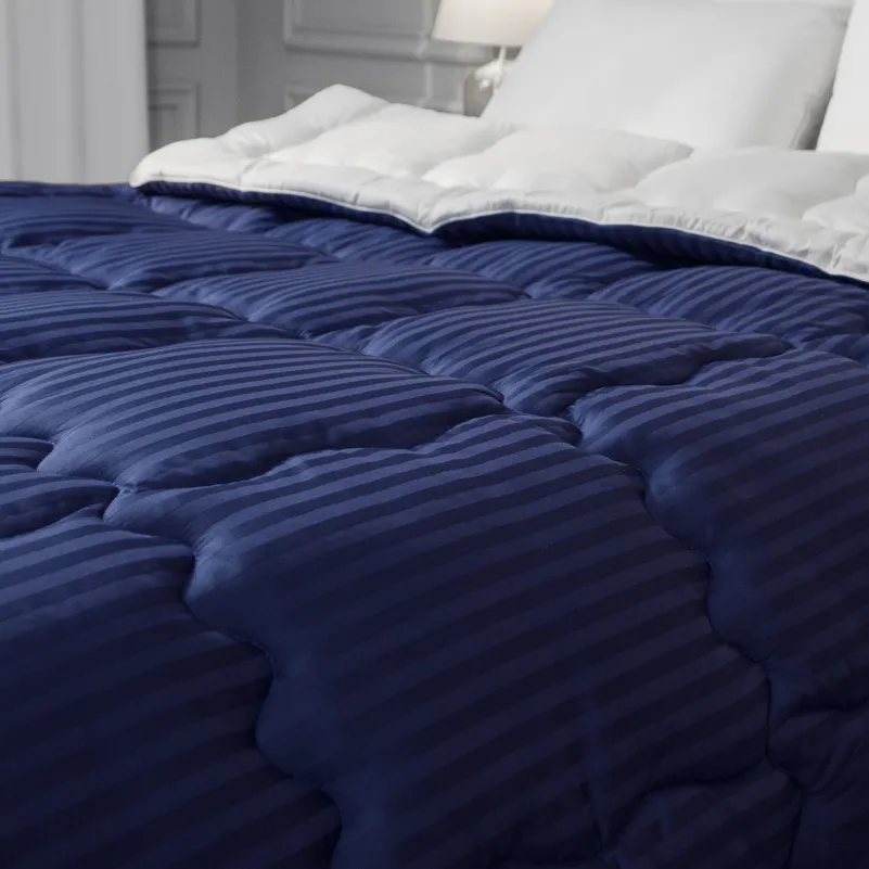 Ковдра антиалергенна літо №1318 "Valentino" Thinsulate HAND MADE сатин+мікросатин УЦІНКА