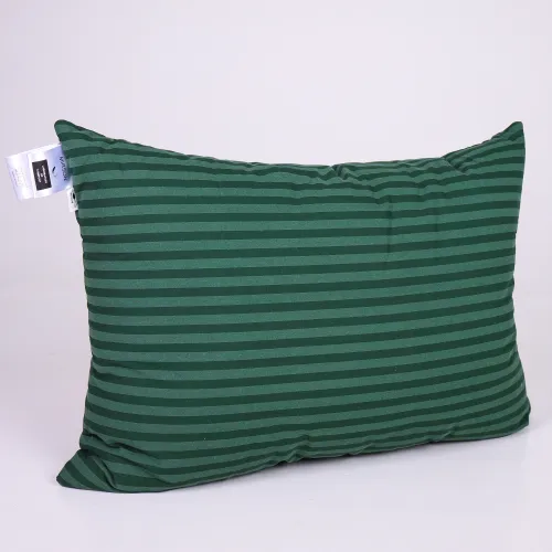 Набор подушек №0107-5 Сolor Fun Line 17-0612 Stripe Emerald з евкаліптовим волокном (средние) - 3
