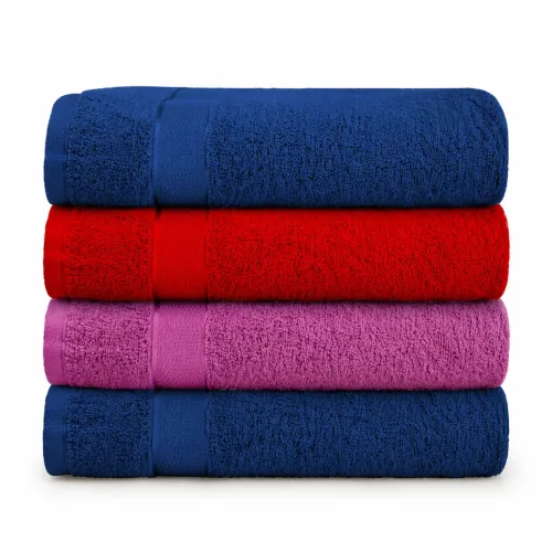 Набор банных полотенец 4 шт (70×140) №5210 Elite SoftNess Mirage