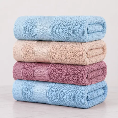 Набор банных полотенец 4 шт (40×70) №5232 Elite SoftNess Twilight