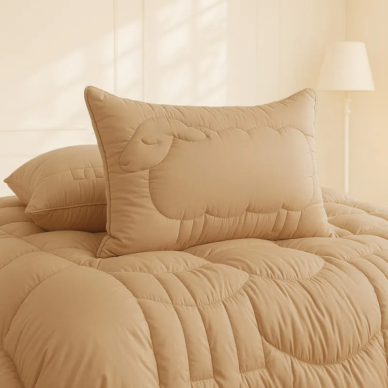 Подушка хлопковая №526-7 "Marzello Collection" Cotton (середня) - 4