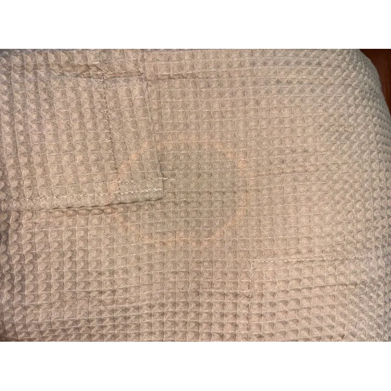 Халат №302 Waffle robe Beige - 2