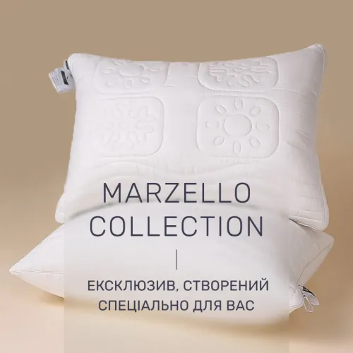 Подушка шовкова №522-5 "Marzello Collection" Silk Kapok (м'яка) - 2