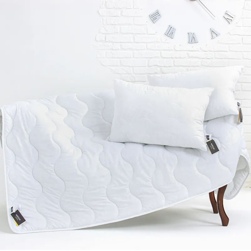 Набор антиаллергенных подушекк Eco Light White №1606-2 Tencel микросатин - 4