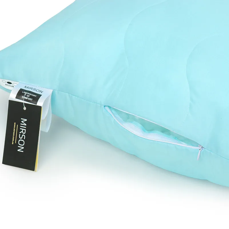 Набор эвкалиптовых подушек Eco Light Blue №1622-4 Eucalyptus микросатин - 4