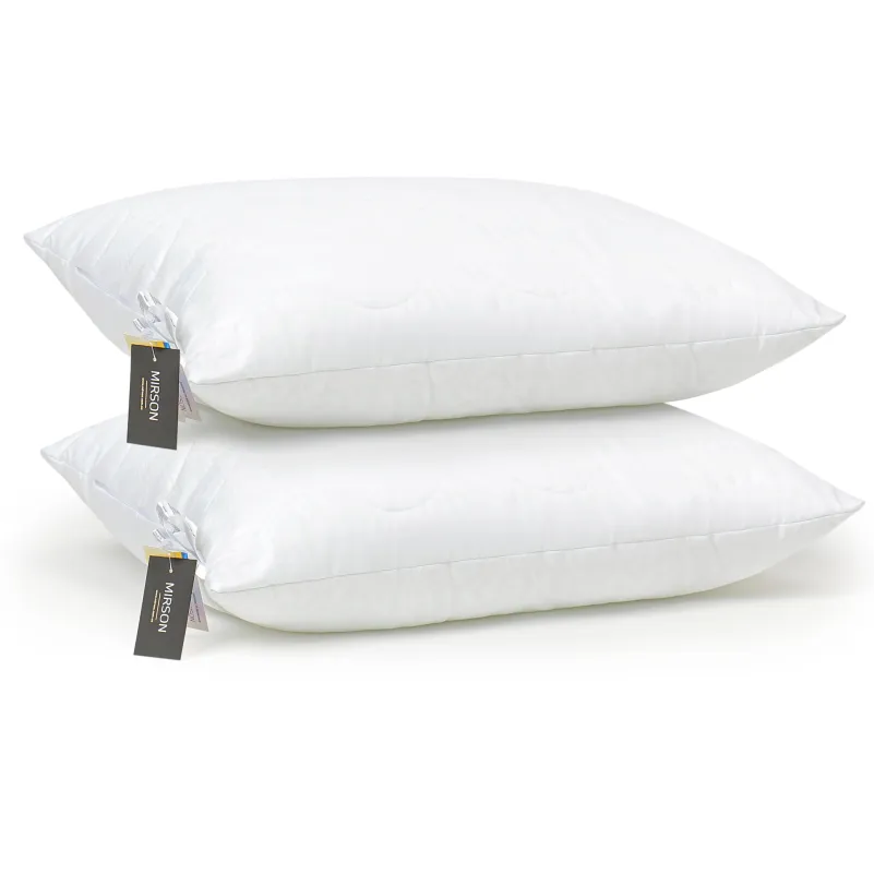 Набор антиаллергенных подушекк Eco Light White №1606-2 Tencel микросатин - 6