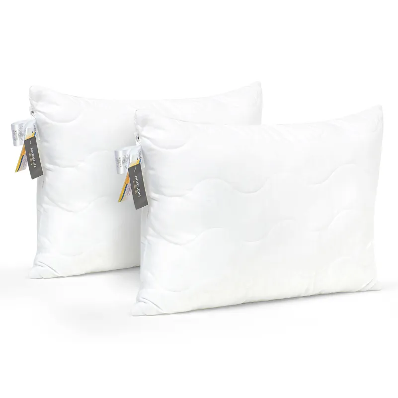 Набор антиаллергенных подушекк Eco Light White №1606-2 Tencel микросатин