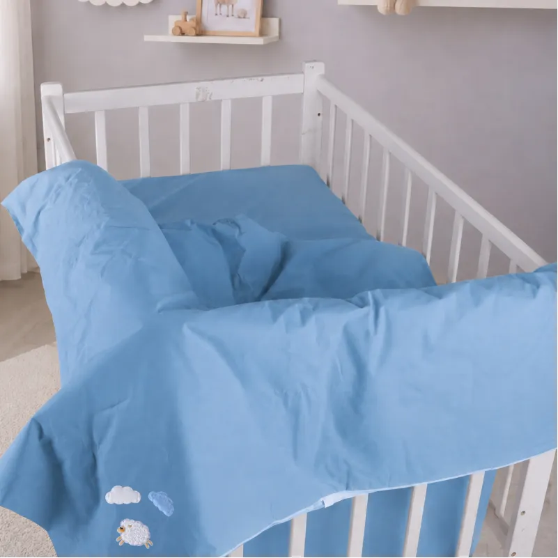 Комплект постільної білизни BABY Poplin Edition Bobby the Sheep 067 Green wave Фото - 6