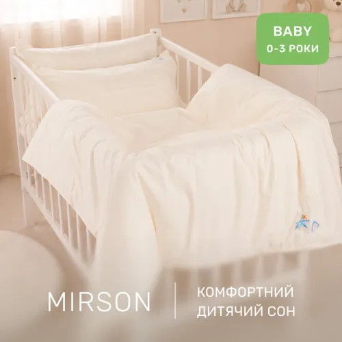 Комплект постільної білизни BABY Poplin Edition Ocean 002 Milky White - 5
