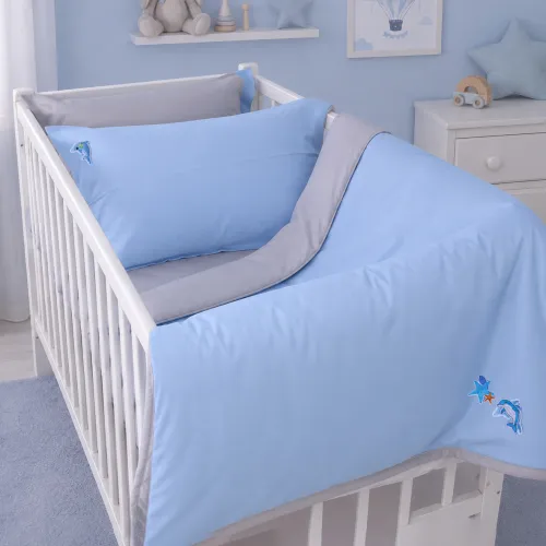 Комплект постельного белья LITTLE KIDS Poplin Edition Ocean 054 + 067 Gerwin - 2