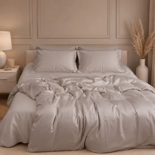 Наволочка Tencel №14 Grey Blue - 1