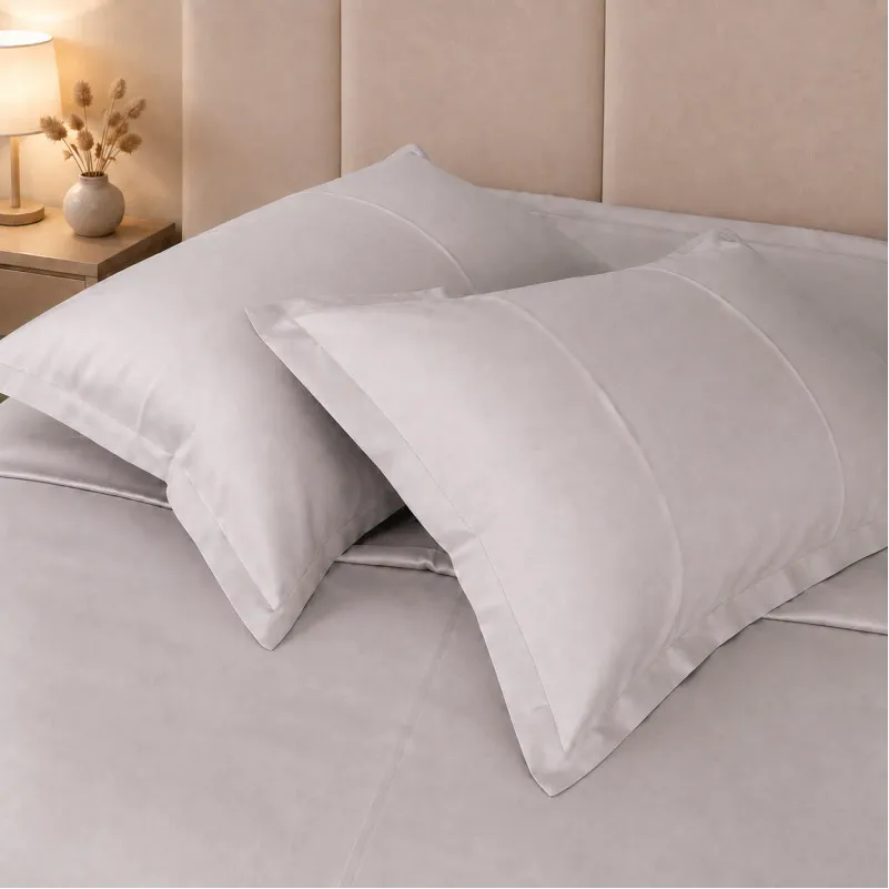 Комплект постільної білизни Tencel №11 Light Beige Фото - 6