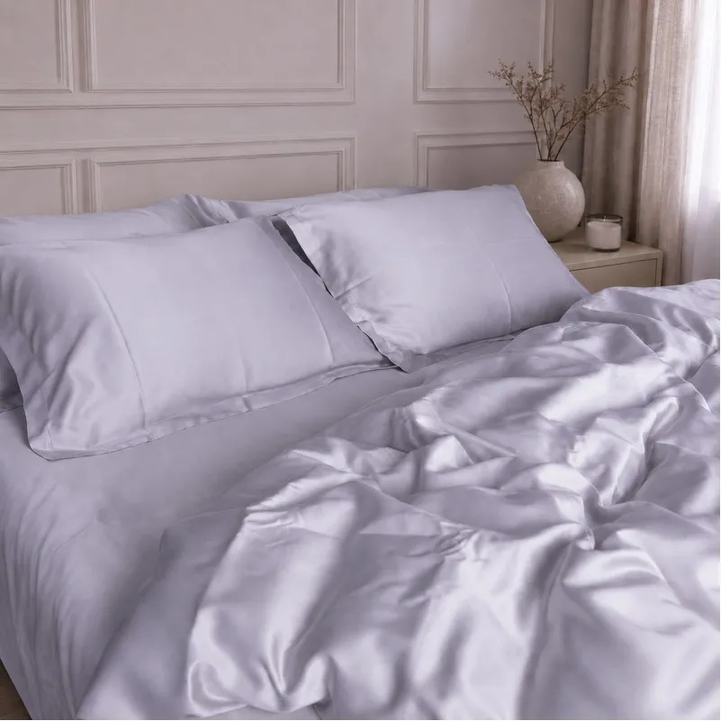 Комплект постільної білизни Tencel №10 Light Ivory - 4