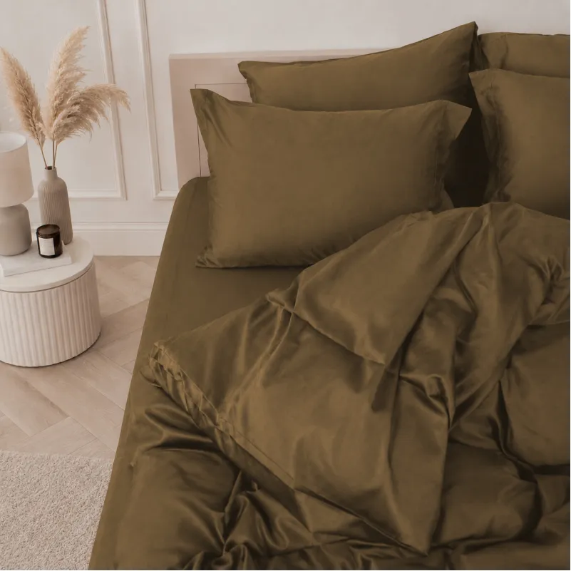 Простирадло на гумці Бязь 11-0004 Light cacao 11-0004 Light cacao - 1
