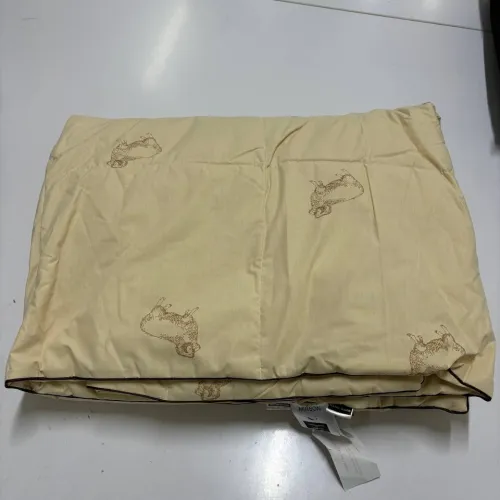 Ковдра вовняна літо №173 Gold Camel Hand Made УЦІНКА - 2