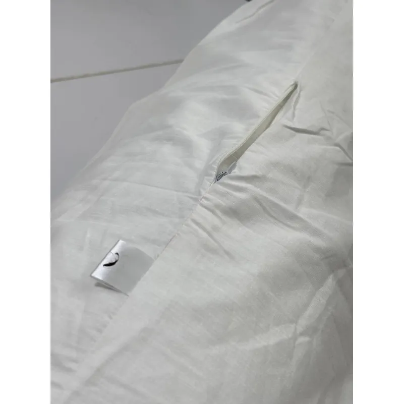 Подушка валик №8105 Naturale Line 11-2107 White (бязь) УЦІНКА - 1