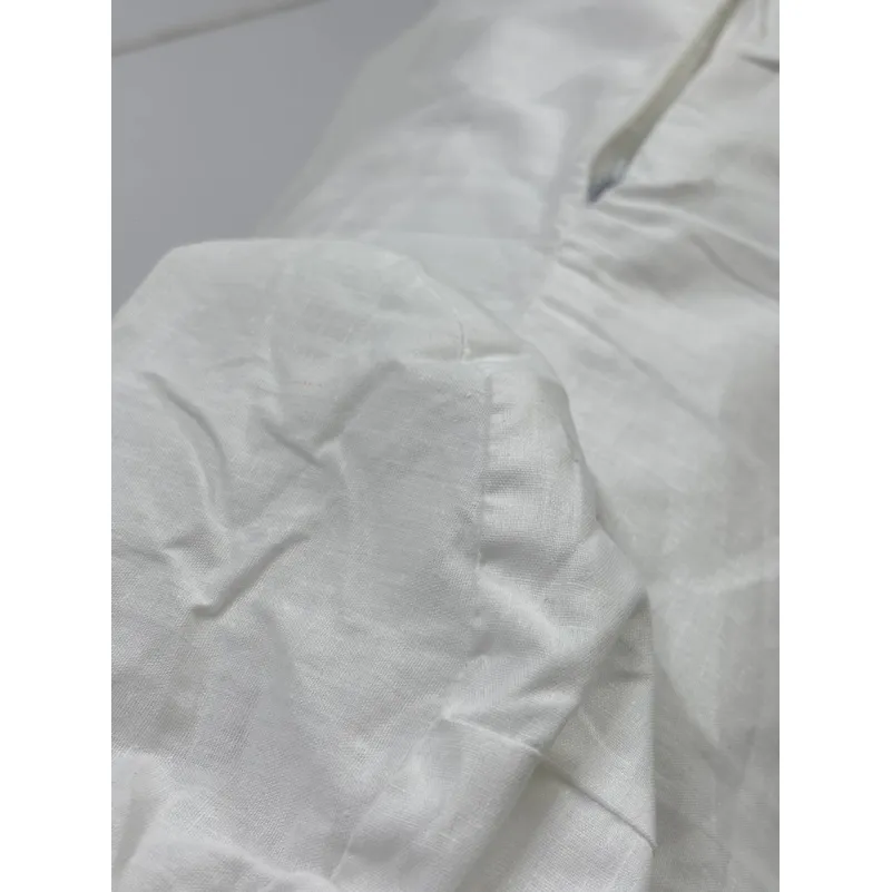 Подушка валик №8105 Naturale Line 11-2107 White (бязь) УЦІНКА - 2