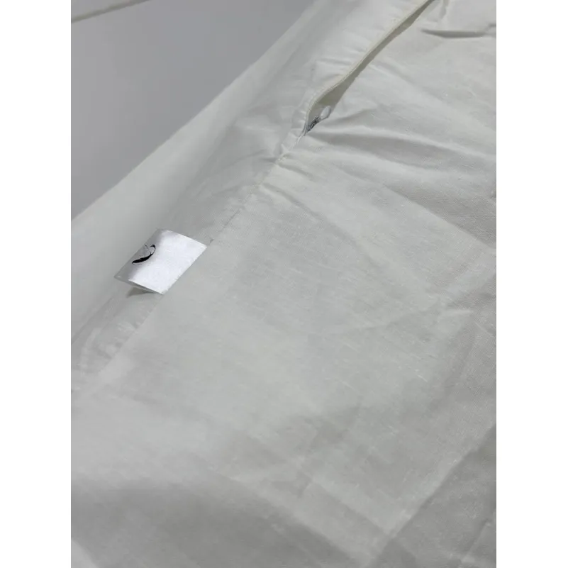 Подушка валик №8105 Naturale Line 11-2107 White (бязь) УЦІНКА - 4