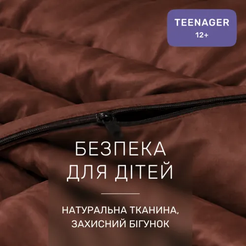 Комплект постільної білизни Сатин TEENAGER 0211 Cacao - 3