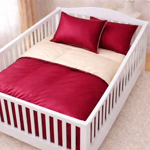 Комплект постельного белья Сатин BABY 0847 + 0840 Ruby - 1
