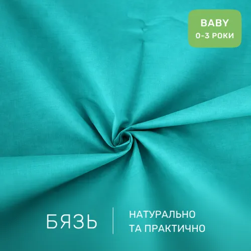 Комплект постельного белья Бязь BABY 11-2208 Mint - 2