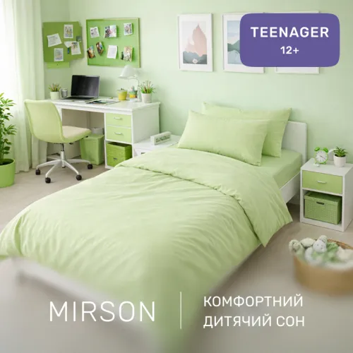 Комплект постільної білизни Ranforce Elite TEENAGER 12-0525 Tiziana - 4