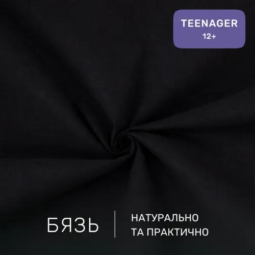 Комплект постельного белья Бязь TEENAGER 16-9000 Black Stone - 2