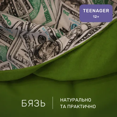 Комплект постельного белья Бязь TEENAGER 17-0589 Dollars - 2