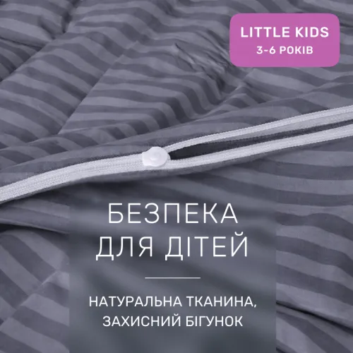 Комплект постельного белья Ranforce Elite LITTLE KIDS 17-0601 Stripe Gray - 3