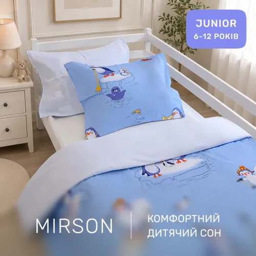 Комплект постельного белья Ranforce Elite JUNIOR 17-0619 Funny penguins - 4