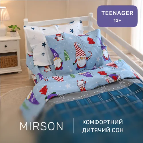 Комплект постельного белья Ranforce Elite TEENAGER 17-0679 Winter Wishes - 4